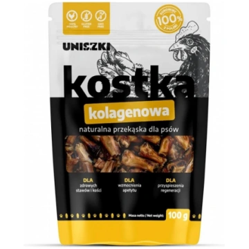 UNISZKI Collagen cube - dog treat - 100g