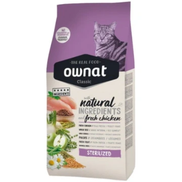 Ownat Crocchette Gatto Sterilised Pollo 1,5kg Cent