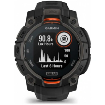 SMARTWATCH INSTINCT 3 SOLAR/BLACK/BLK 010-02934-00