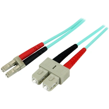 Startech 2m Fiber Optic Cable - 10 Gb Aqua - Multi