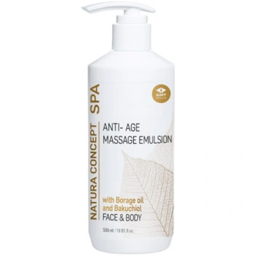 ANTI-AGE MASSAGE EMULSION Masāžas emulsija ar pret