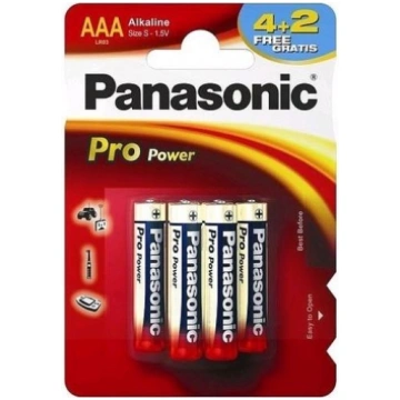 PANASONIC Pro Power AAA 4+2 Single-use Alkaline Ba