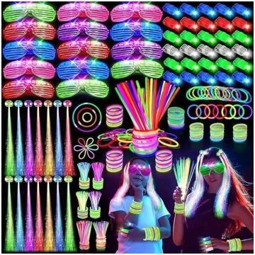 Piucrty Glow Sticks Party Set 158 gab. ballīšu mai