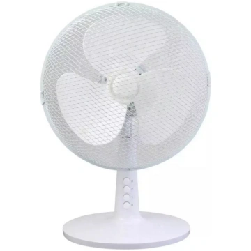 Dedra-Exim Galda ventilators, 12”, balts ART#14161