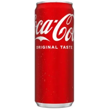 Gāzēts dzēriens COCA COLA, bundžā, 0.33l (DEP)