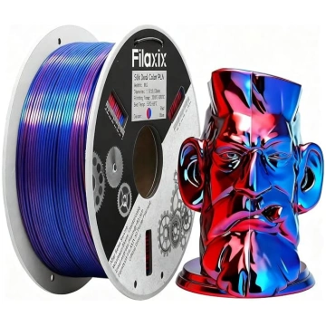 Silk Dual Colour PLA Filament 1,75 mm, Silk Shiny 