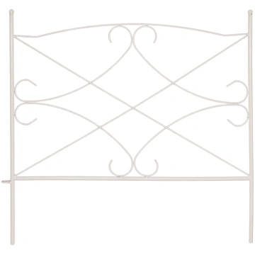 Dekorativs zogs 60x60cm balts 9137291 (47509591372