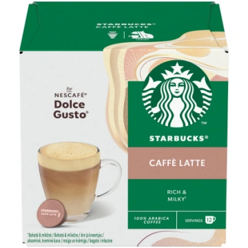 Starbucks Nescafe Dolce Gusto Caffe Latte Capsules