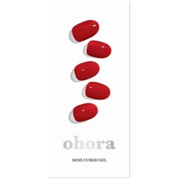OHORA Semi Cured Gel Nail Strips N Addict 30pcs