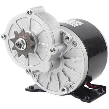 12 V, 250 W reduktoru elektromotors ar 9 zobu ķēde