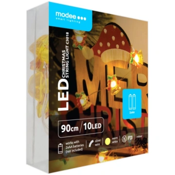 BAT Modee LED Ziemassvētku zvaniņu virtene 0.9m WA