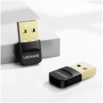 USAMS Adapter USB Bluetooth ZB321 5.1 czarny (ZB32
