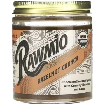 Rawmio, Hazelnut Crunch Spread, 6 oz (170 g)