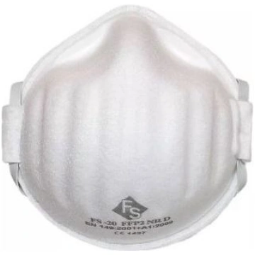 Respirators FFP2 NRD bez vārsta apaļa