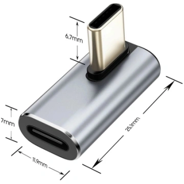 TECH-PROTECT Ultraboost AA03 USB-C Angled Adapter 