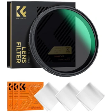 K&F Concept ND2-ND32 neitrāla blīvuma filtrs ANEB0