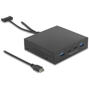 DeLOCK 3.5″ USB 3.2 Gen 2 Front Panel 2 x USB Type