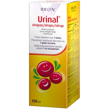 URINAL Idelyn sīrups, 150ml WALMARK