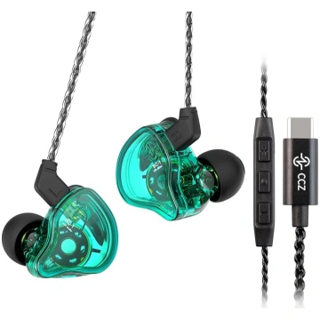 CCZ Melody austiņas Yinyoo Hybrid 1ba 1DD HiFi aus