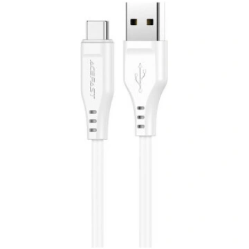 Acefast USB cable - USB Type C 1.2m, 3A white (C3-