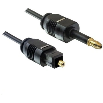 Kabel PremiumCord Toslink Mini - Toslink 3m czarny