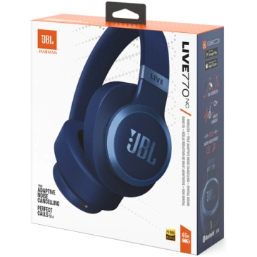 Bezvadu austiņas JBL Live 770NC, zila krās