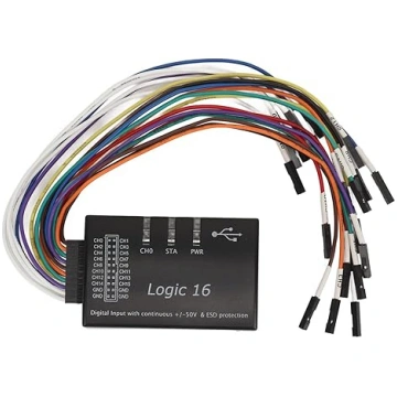 „Dpofirs“ kompaktais 16 kanālu USB loģiskais anali