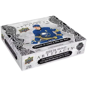 2025-26 Upper Deck Artifacts Hockey Hobby Hobby Bo