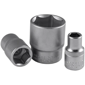 Muciņa seškanšu īsā 13mm 1/2" JBM