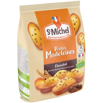 Madeleines ar šokolādes gabaliņiem ST MICHEL, 175g