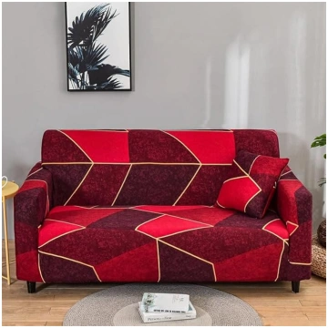 HOOBUY Printed Sofa Cover Stretch Couch Covers Pat