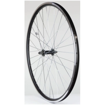 Priekšējais ritenis 28" Alu rumba, DoubleWall blac