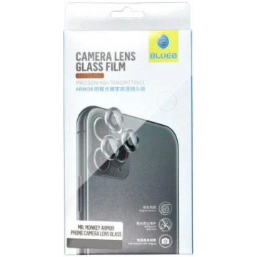 5D Mr. Monkey Glass 9H for camera lens Iphone 11 P