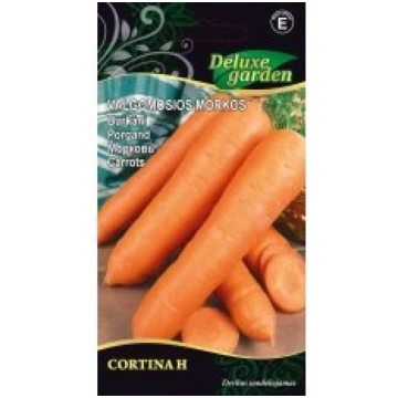 Deluxe Garden Sēklas burkāni Cortina 1g