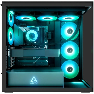 ARCTIC Xtender Mirror Black E-ATX Gaming Gehäuse m
