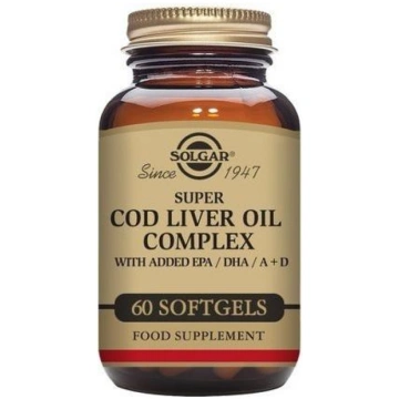 Super Cod Liver Oil Complex 60 capsules Solgar