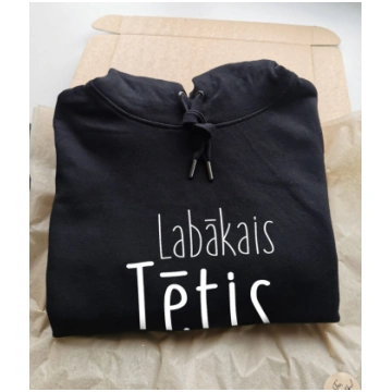 Vīriešu džemperis "Labākais Tētis" Latviešiem