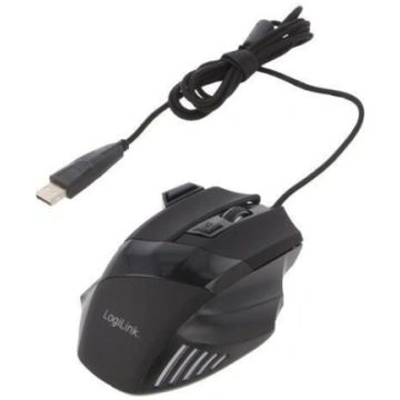 Mouse; black; USB; optical,wired; DPI change butto