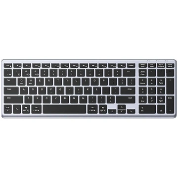 NumLock bezvadu tastatūra KU005 Bluetooth 2,4 GHz 
