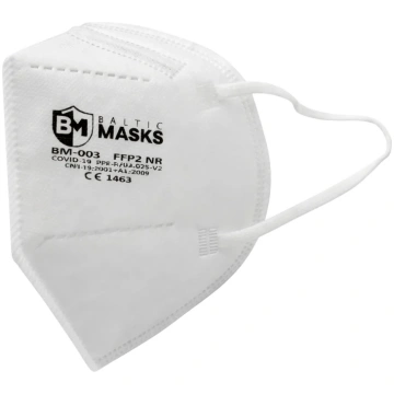 Respirators 5-slāņu FFP2 Baltic Masks BM-003, 2 ga