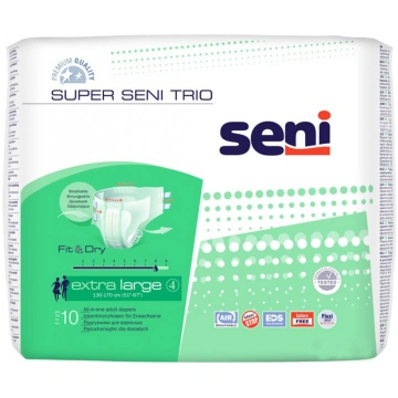 SUPER SENI Trio autiņbikses pieaugušajiem XL N10