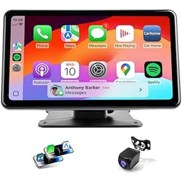 7 Zoll bezvadu Carplay displejs, Apple Carplay And
