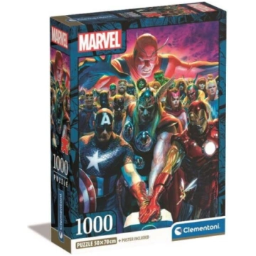 Puzle Marvel The Avengers Clementoni, 39915, 1000 