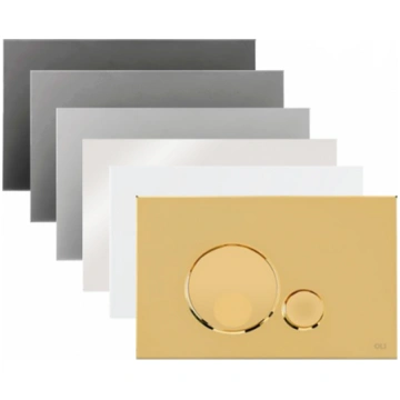 Oli Globe placca comando doppio scarico ABS soft-t