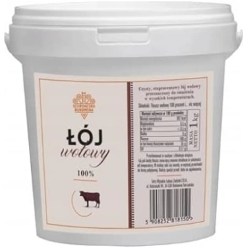 SCHRONISKO BUKOWINA Tīri liellopu gaļas tauki 100%
