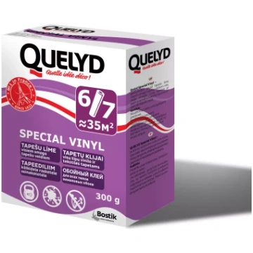 Bostik Quelyd VINYL 300g Tapešu līme
