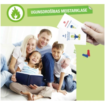 Ugunsdrošības meistarklase (2h) - ģimenes biļete