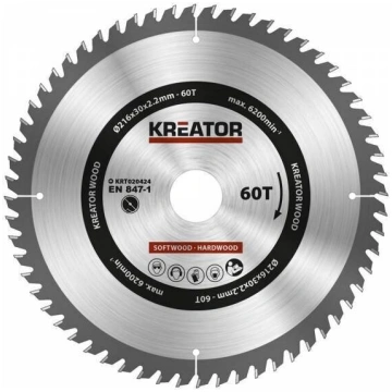 Zāģa ripa kokam 216 mm Kreator