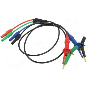 Test leads | banana plug x2,Kelvin vice EXTECH 380