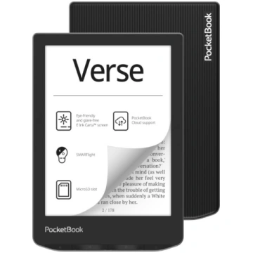 PocketBook e-reader Verse 6" 8GB, mist grey